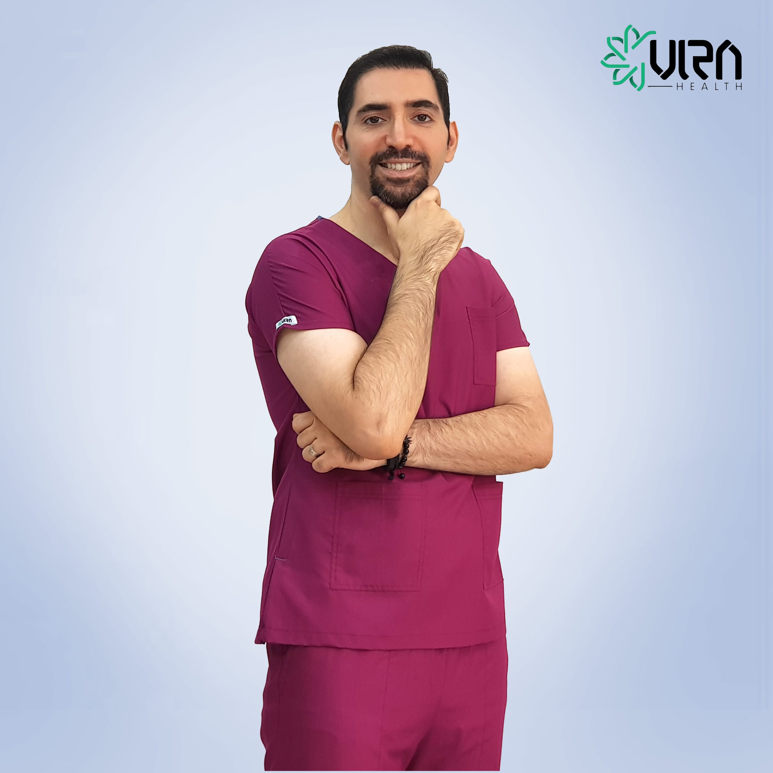 ست اسکراب طرح سیزگی مردانه (تترون) - تصویر 2