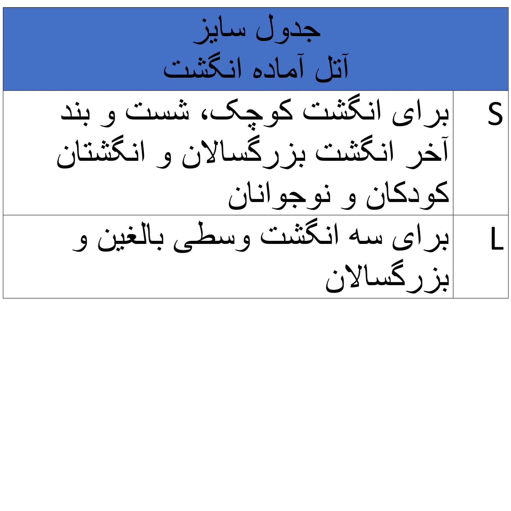 آتل آماده انگشت با فوم فشرده کد 30300 - تصویر 3