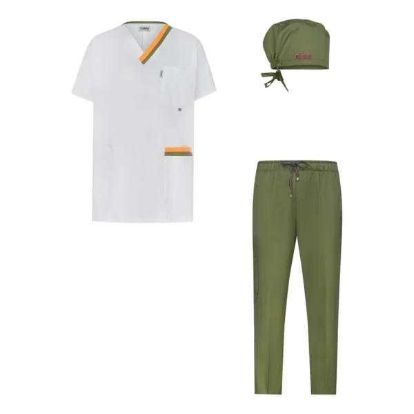 ست لباس اتاق عمل مردانه ویرا هلث مدل اسکراب